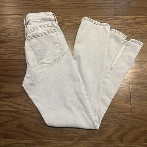 Abercrombie & Fitch The Skinny High‎ Rise Slit Taper Leg Jeans Women's Size 29/8